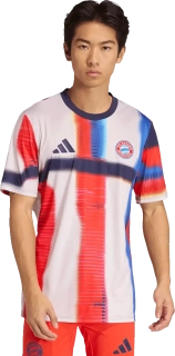 Pánský předzápasový fotbalový dres Adidas FC Bayern 25/26 vícebarevný
