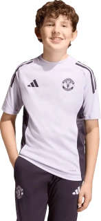 Dětský tréninkový dres Adidas Manchester United 25/26 světle fialový