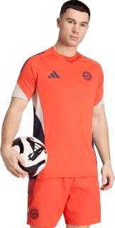 Pánský tréninkový fotbalový dres Adidas FC Bayern 25/26 oranžový2