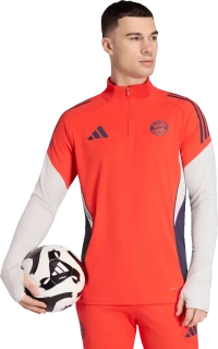 Pánský tréninkový top Adidas FC Bayern Mnichov 25/26 červený
