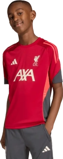 Dětský tréninkový dres Adidas Liverpool FC 25/26 Competition červený
