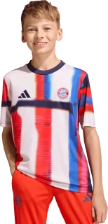 Dětský předzápasový fotbalový dres Adidas FC Bayern 25/26 vícebarevný