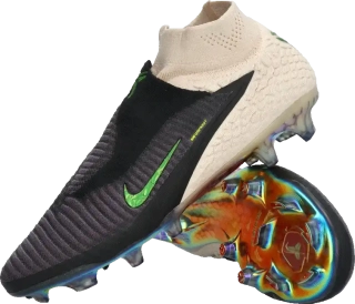 Pánské lisovky Nike Phantom 6 High Elite Kobe Bryant FG béžovo-černé