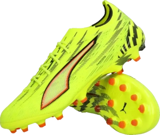 Pánské kopačky lisovky Puma Ultra 6 Ultimate AG limetka