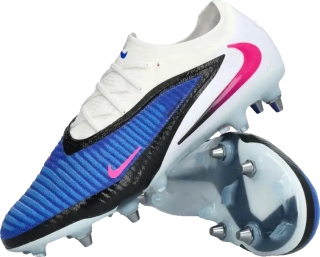 Pánské kopačky kolíky Nike Phantom 6 Low Elite SG-PRO bílo-modré