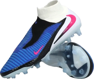 Pánské lisovky Nike Phantom 6 High Elite AG-PRO BTK bílo-modré