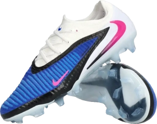 Pánské kopačky lisovky Nike Phantom 6 Low Elite FG bílo-modré