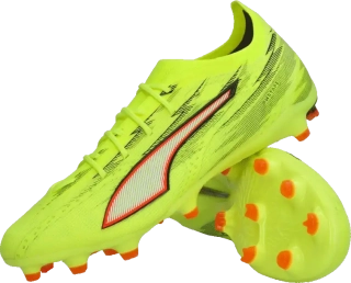 Pánské kopačky lisovky Puma Ultra 6 Pro FG/AG limetka