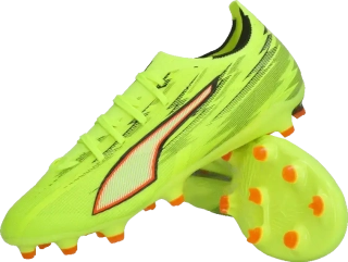 Pánské kopačky lisovky Puma Ultra 6 Match FG/AG limetka