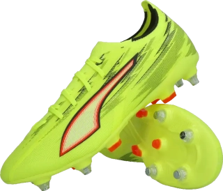 Pánské kopačky kolíky Puma Ultra 6 Match MxSG limetka