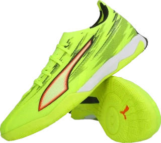 Pánské sálové kopačky Puma Ultra 6 Match IT limetka