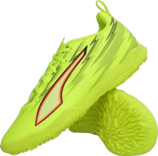 Dětské kopačky turfy Puma Ultra 6 Play TT limetka