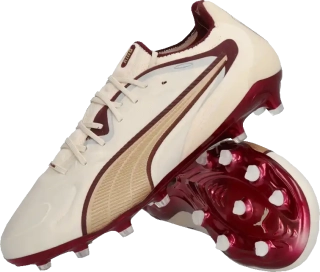 Pánské lisovky Puma King 20 Ultimate Launch Edition FG/AG béžové