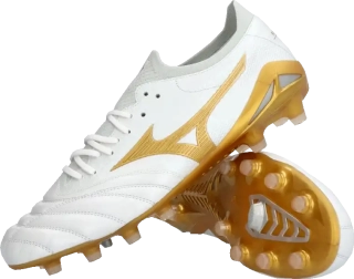 Pánské kopačky lisovky Mizuno Morelia Neo IV Beta Japan FG bílé