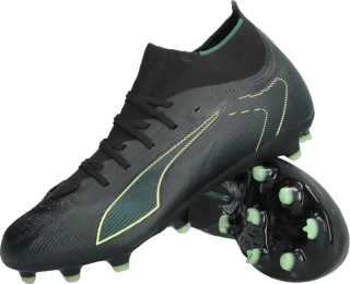 Pánské kopačky lisovky Puma Ultra 6 Match+ FG/AG černé