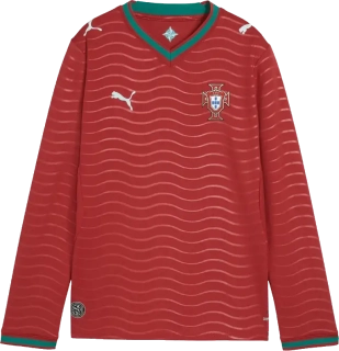 Dětský domácí fotbalový dres Puma Portugalsko 2026 DR červený