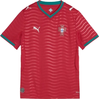 Dětský domácí fotbalový dres Puma Portugalsko 2026 červený