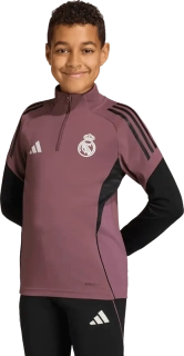 Dětský tréninkový top Adidas Real Madrid 25/26 Competition fialový