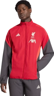 Pánská prezentační bunda Adidas Liverpool FC 25/26 Competition červená