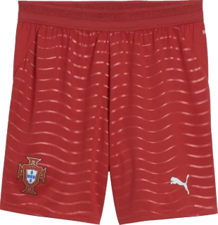 Dětské domácí fotbalové šortky Puma Portugalsko 2026 červené