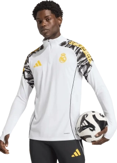 Pánský tréninkový top Adidas Real Madrid x Marvel 25/26 Competition bílý