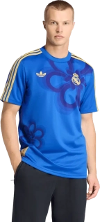Pánský speciální dres Adidas Real Madrid 25/26 Cultural Story modrý