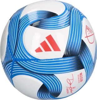Fotbalový míč Adidas MLS 2026 Club velikost 4 bílo-modrý