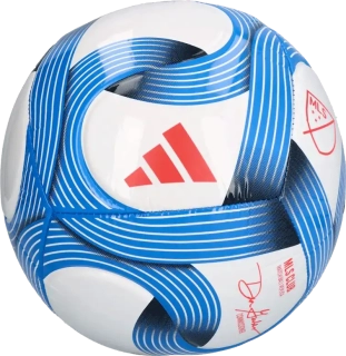 Fotbalový míč Adidas MLS 2026 Club velikost 3 bílo-modrý