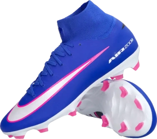 Pánské lisovky Nike Zoom Mercurial Superfly 10 Pro FG/MG modré