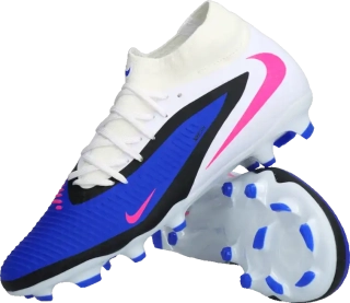 Pánské lisovky Nike Phantom 6 High Academy FG/MG bílo-modré