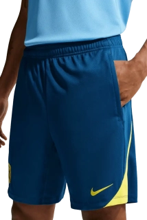 Pánské pleteninové kraťasy Nike FC Barcelona 25/26 Strike modré2