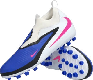 Dětské kopačky lisovky Nike Phantom 6 High Academy AG modré