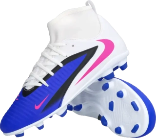 Dětské kopačky lisovky Nike Phantom 6 High Club FG/MG modré