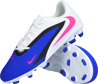 Dětské kopačky lisovky Nike Phantom 6 Low Club FG/MG modré