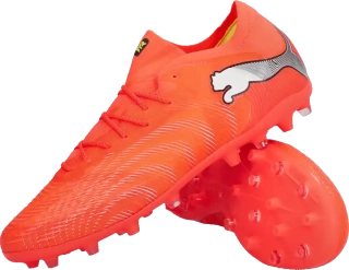 Pánské kopačky lisovky Puma Future 9 Ultimate Low MG červené