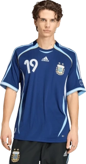 Pánský venkovní fotbalový dres Adidas Argentina 2026 Messi modrý