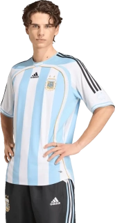 Pánský domácí fotbalový dres Adidas Argentina 2026 KR bílo-modrý