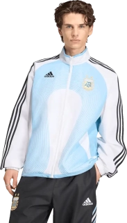 Pánská sportovní bunda Adidas Argentina 2006 Track bílo-modrá