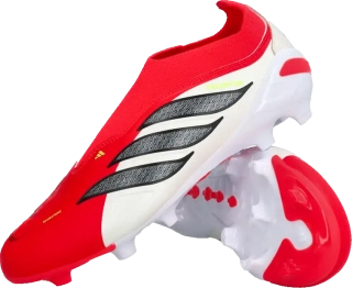 Dětské kopačky lisovky Adidas Predator League LL FG BTK červené