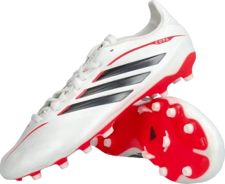 Dětské kopačky lisovky Adidas Copa Pure IV Elite FG/MG stříbrné