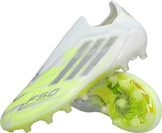 Dámské kopačky lisovky Adidas F50 Elite LL FG/AG bílo-žluté