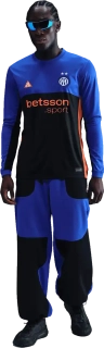 Pánský čtvrtý fotbalový dres Nike Inter Milan 25/26 DR modro-černý