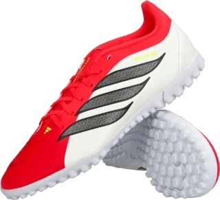 Pánské kopačky turfy Adidas Predator Club TF červené2