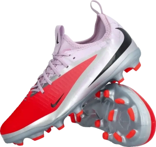 Dětské lisovky Nike Phantom 6 Low Academy Alexia Putellas FG/MG stříbrné