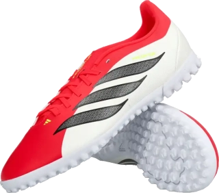 Dětské kopačky turfy Adidas Predator Club TF červené2