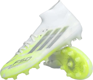 Dámské kopačky lisovky Adidas F50 Pro Mid FG/AG bílé2