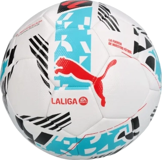 Fotbalový míč Puma Orbita La Liga 1 25/26 Replica velikost 5 bílý