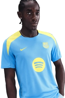 Pánské sportovní tričko Nike FC Barcelona 25/26 Strike SS Top blankytné