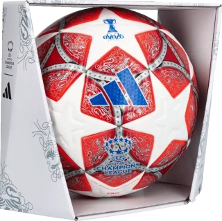 Fotbalový míč Adidas WUCL Pro 25/26 velikost 5 bílo-červený