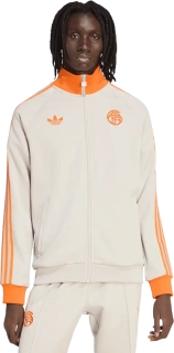 Pánské sportovní bunda Adidas FC Bayern 25/26 Originals Track béžová